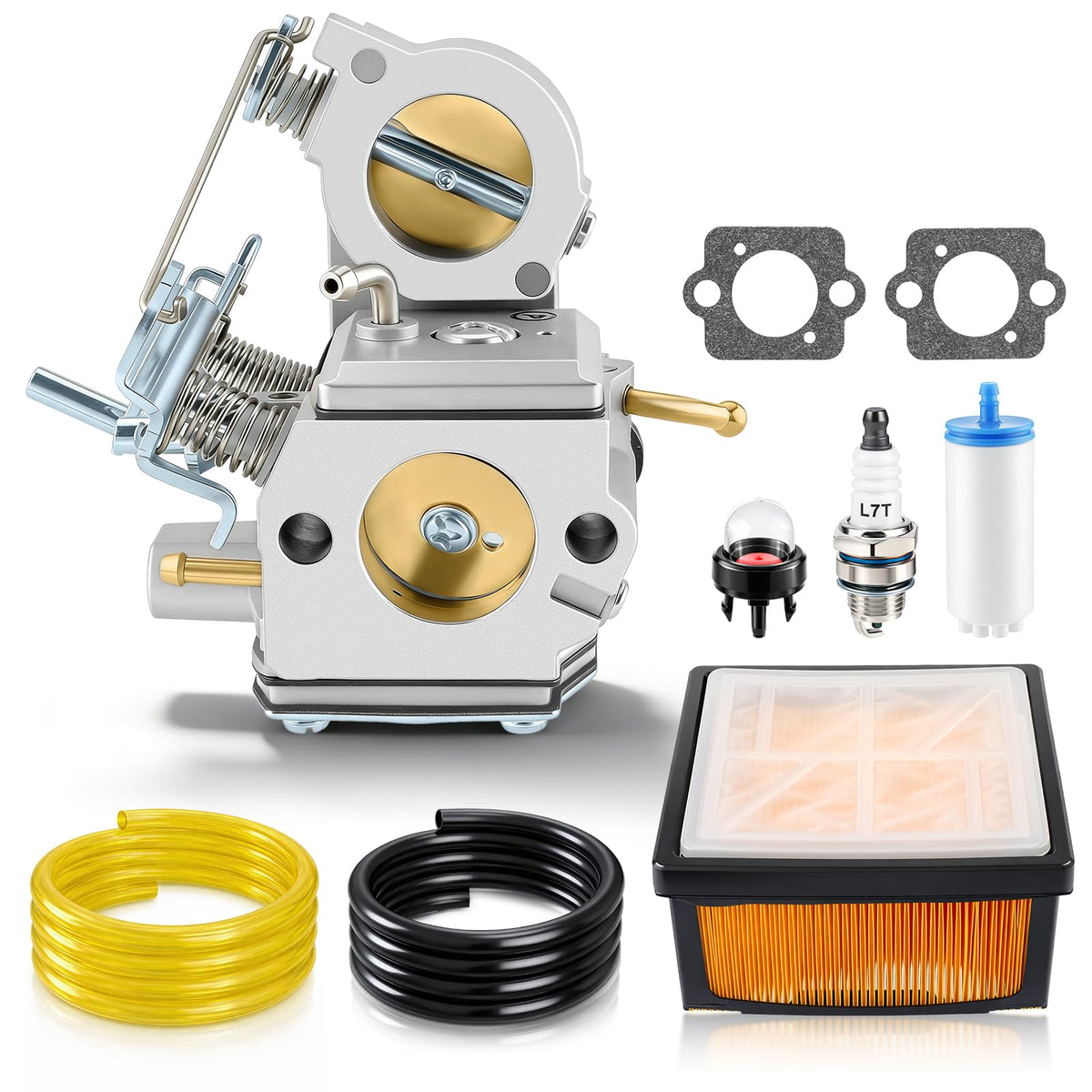 MOTOALL C3-EL43C carburetor for Husqvarna K750 with precise body fit and reliable replacement