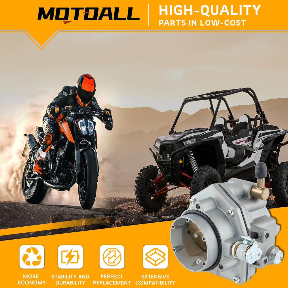 MOTOALL gasket with carburetor kit ensures precise seal and leak prevention.