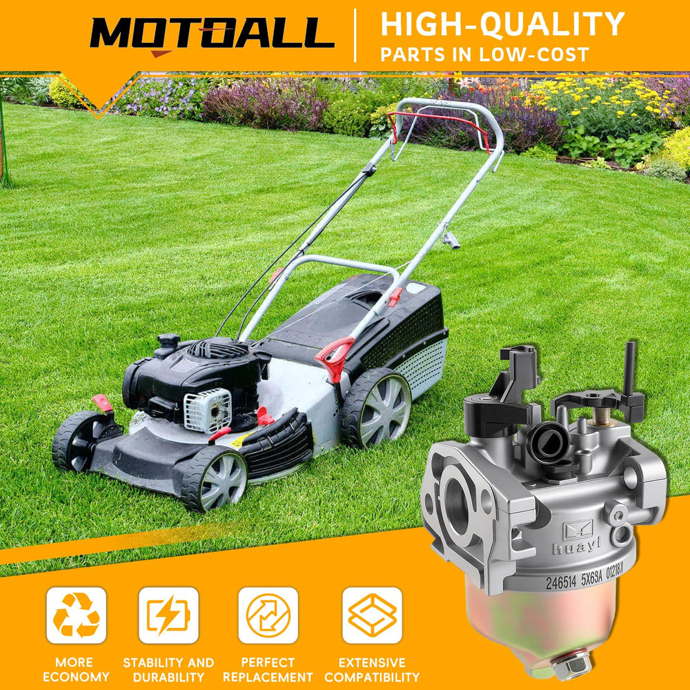 MOTOALL carburetor Huayi installed on Troy-Bilt models for smoother starts.