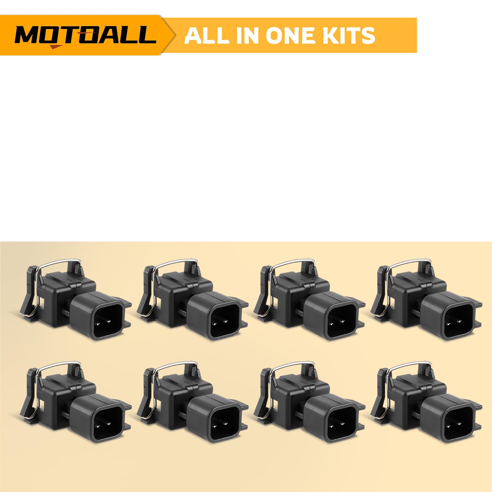 MOTOALL durable connectors withstand vibration and heat during use