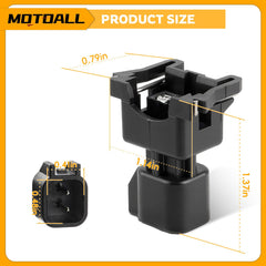 MOTOALL EV1 to EV6 adapters ready for LS harness compatibility