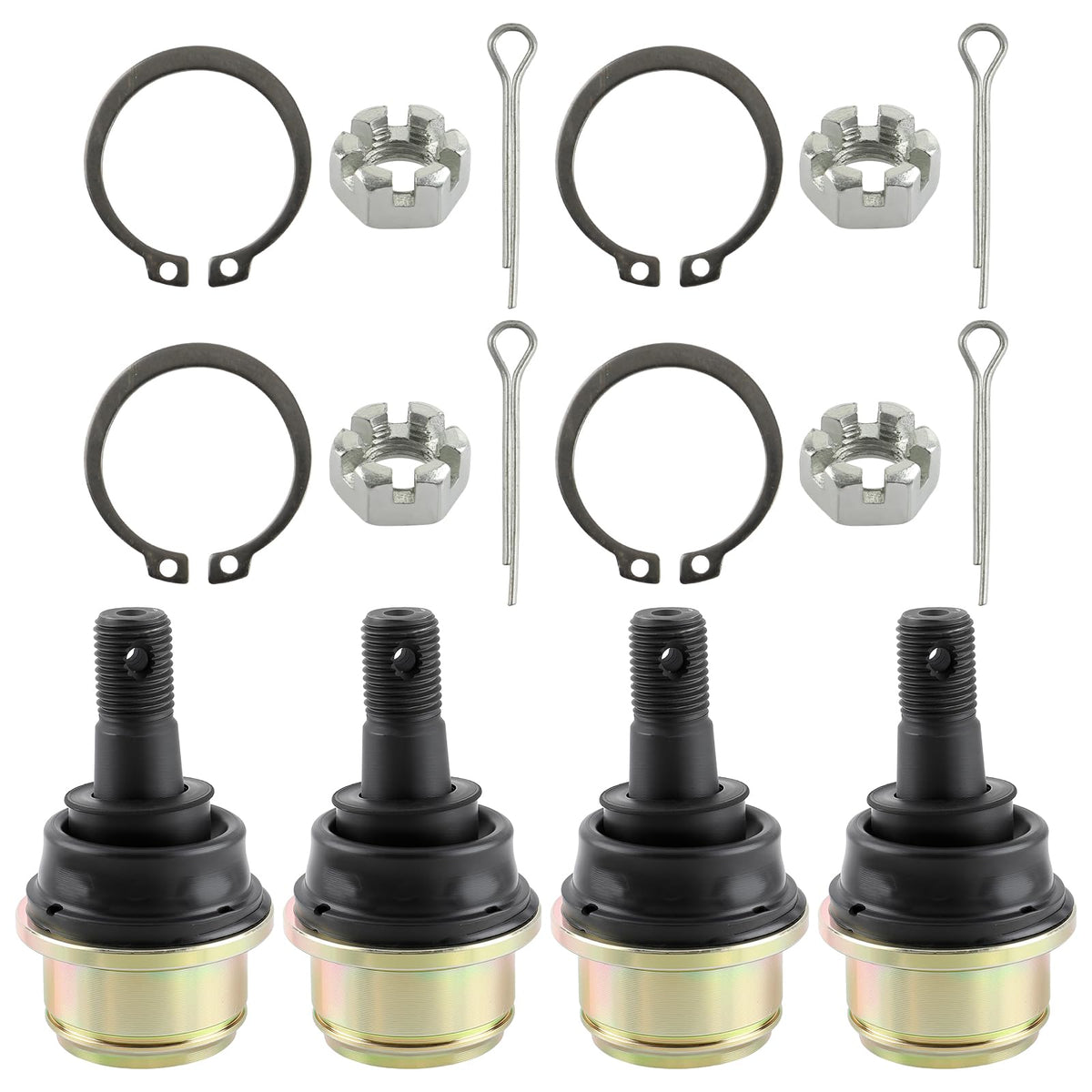 MOTOALL Honda TRX300FW ball joints set of four for replacement