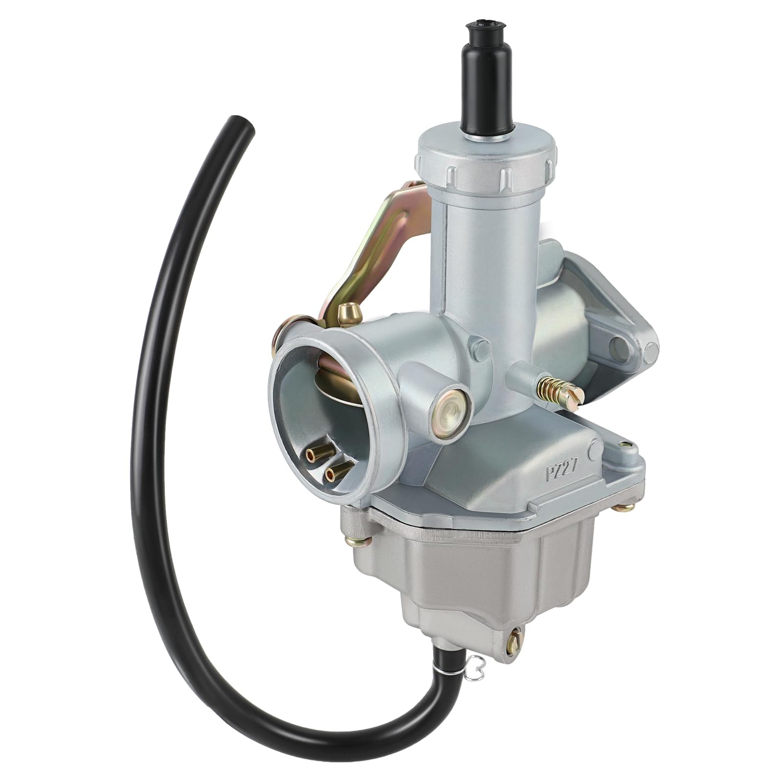 MOTOALL PZ27 carburetor on-vehicle fit showcases compatibility.