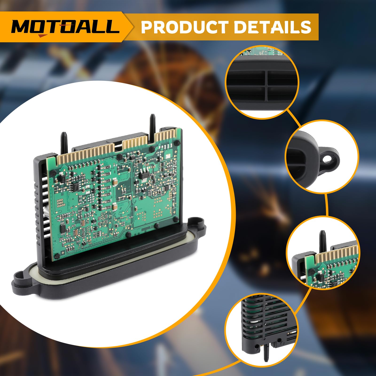 MOTOALL replacement part 63117316217 reference image highlights compatibility