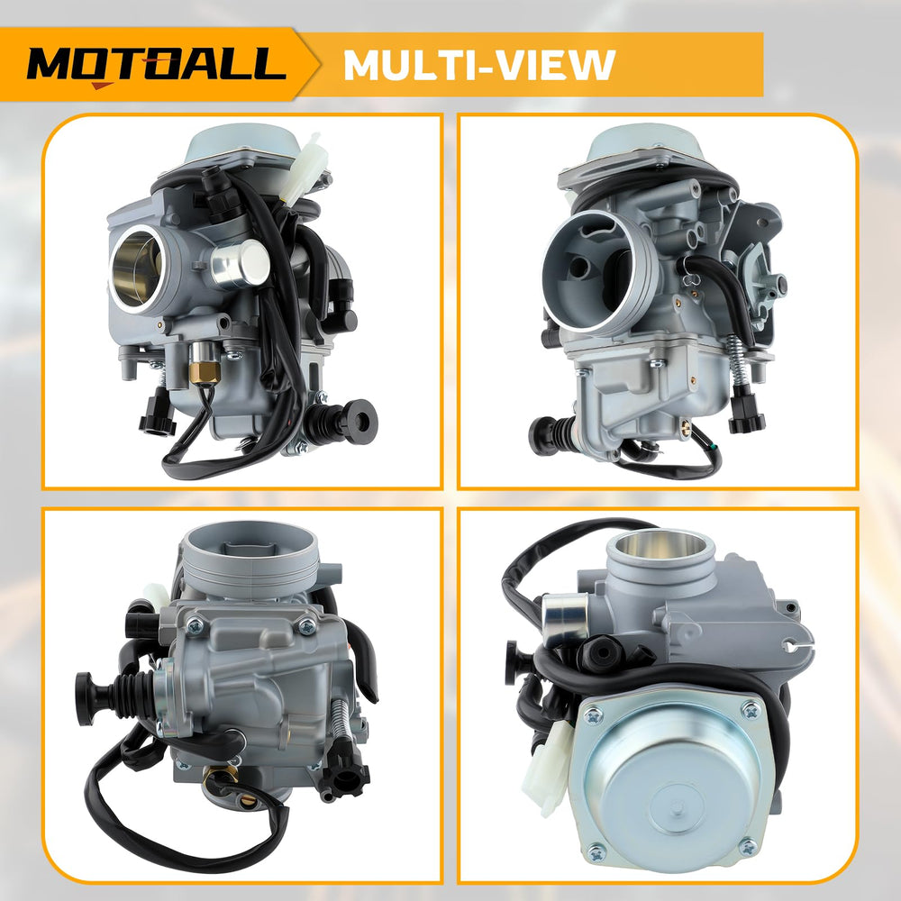 MOTOALL TRX350 carburetor assembled unit demonstrates robust build quality