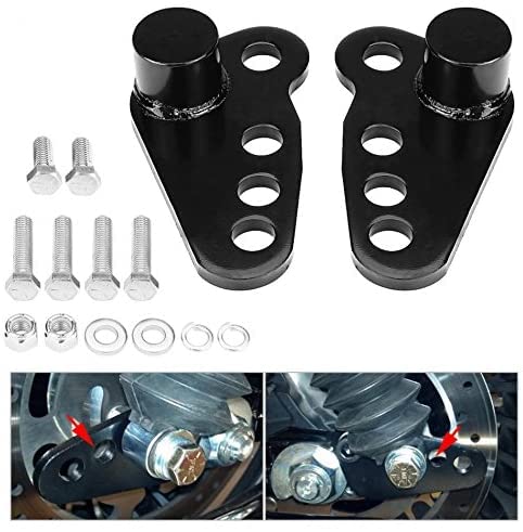 Motobiker 1-3 inch rear-lowering kit shown for adjustable stance on touring Harley
