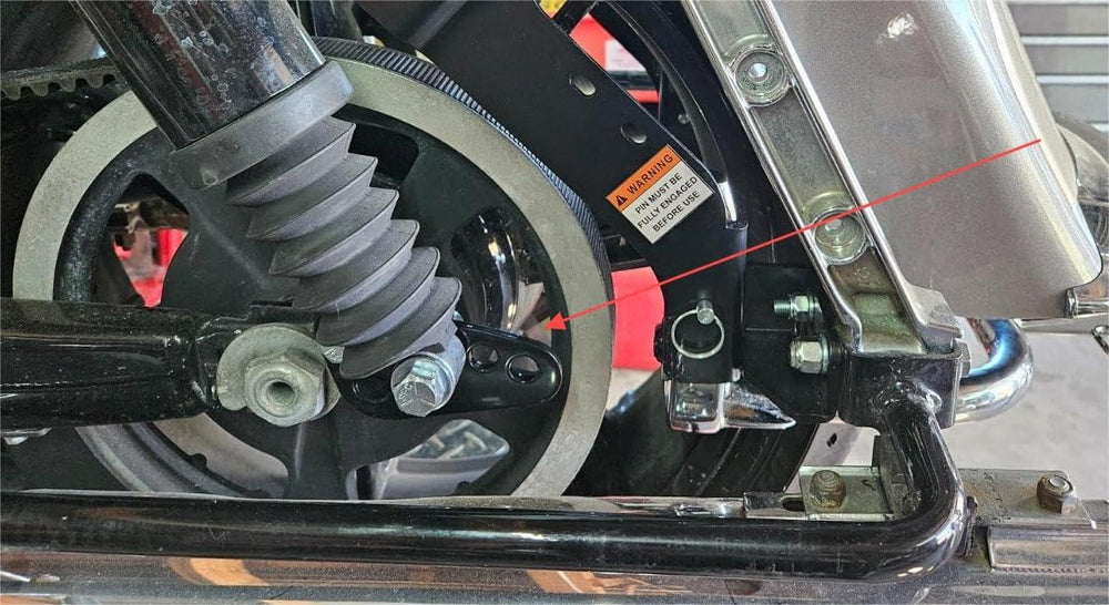 Motobiker-compatible Harley touring kit for 2002-2016 models shown