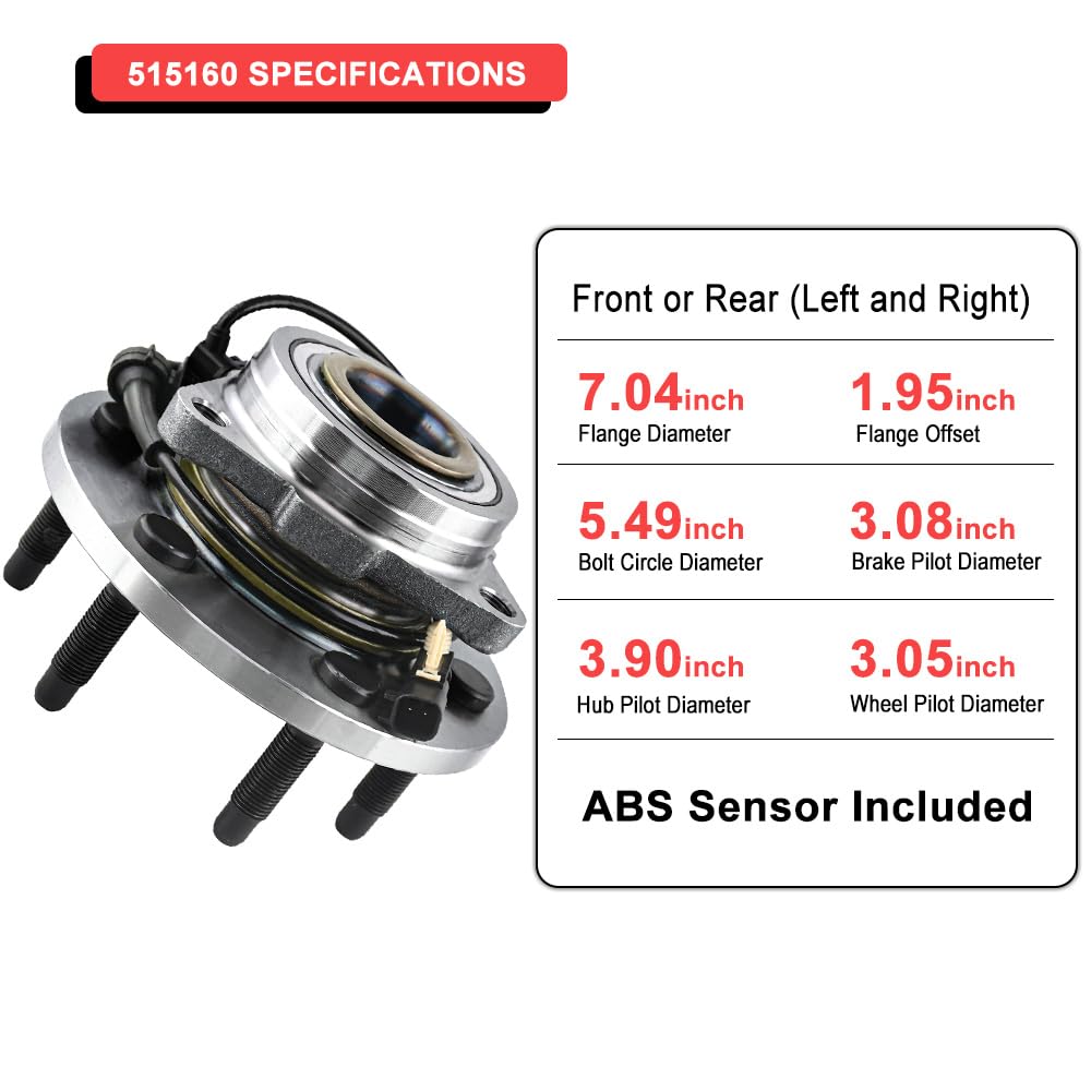 MotorbyMotor 515160 fit for Chevrolet Silverado 1500 and Tahoe 4WD.