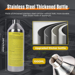 MOTOCOCHE 3.5ft hose delivers smooth flow and high-pressure capability.