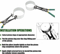 MOTOCOCHE precision piston rings 62-145mm enable versatile engine compatibility.