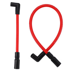 Motoforti Dyna-409RD spark wire kit close-up with insulated cores