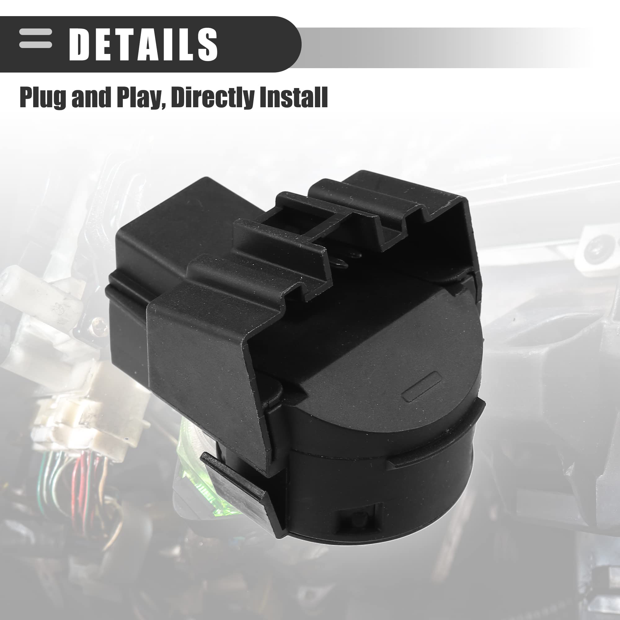 Motoforti ignition switch installed in a car demonstrating easy replacement