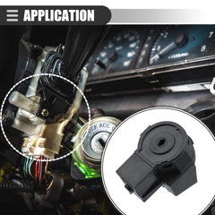 Motoforti ignition switch side profile highlighting durable plastic construction
