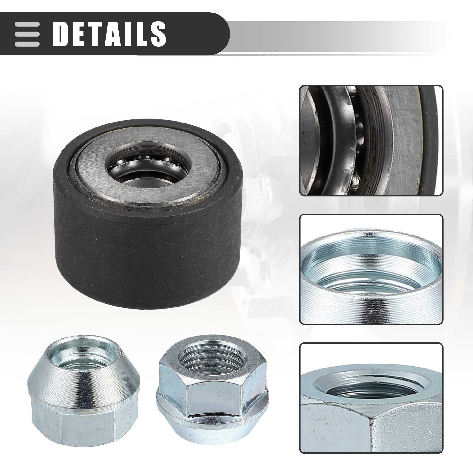 Motoforti silver-tone tool with lug nuts ready for wheels.