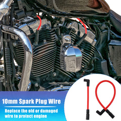 Motoforti Softail 1999-2017 wires ready for heat-resistant operation