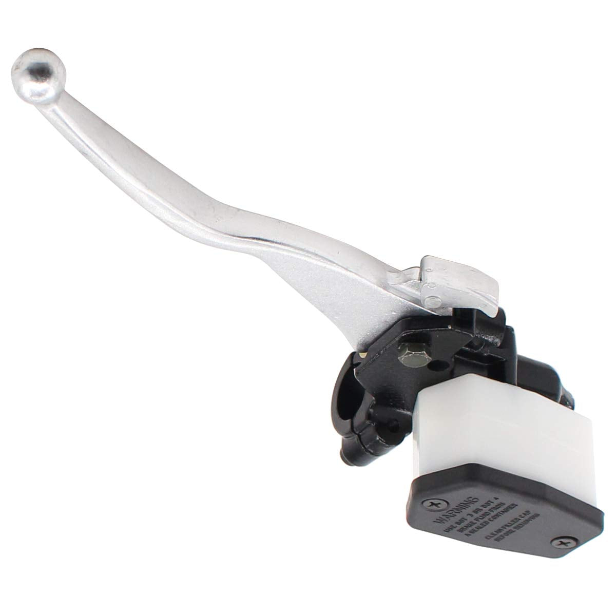 MOTOKU front-left brake master cylinder assembly for Bearcat 375 ready for replacement.