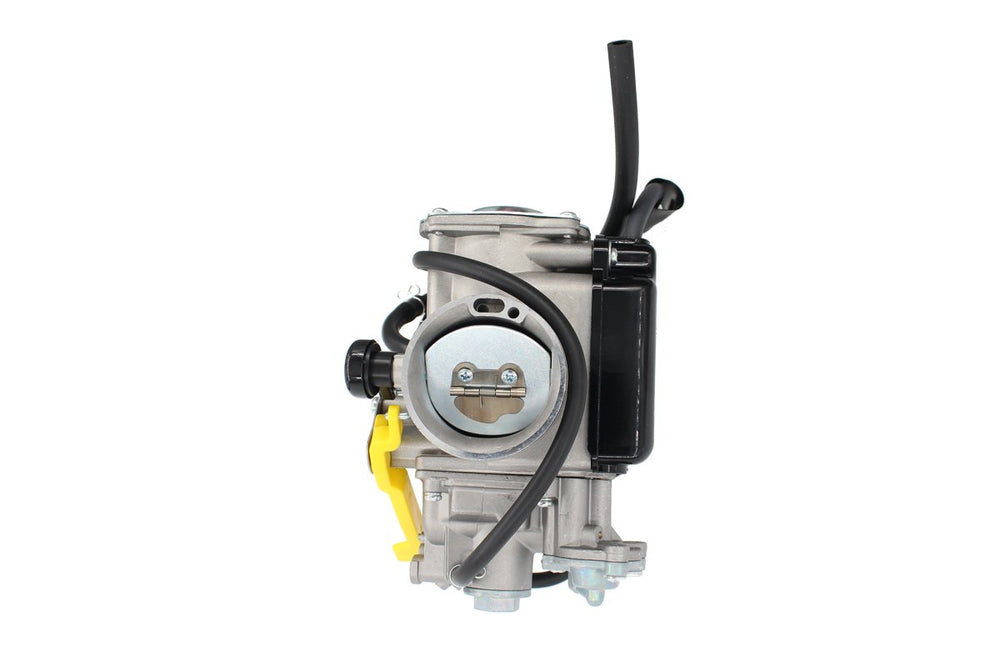 MOTOKU carburetor for Honda TRX400X 2009-2015 side view, reliable swap.