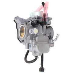 MOTOKU carburetor label confirms compatibility with Kawasaki Brute Force 300 models.
