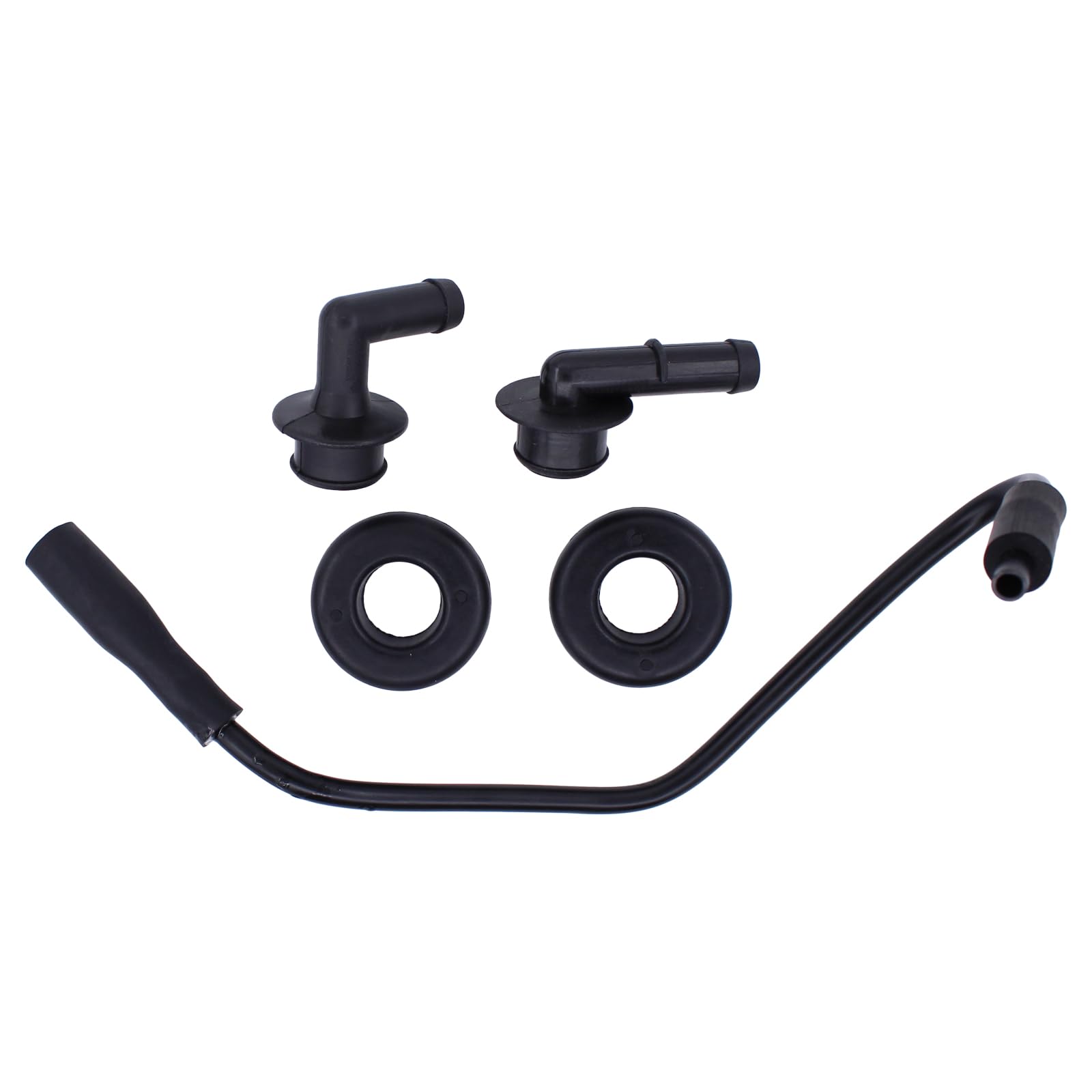 MOTOKU crankcase vent tube breather hose for Jeep improves venting efficiency.