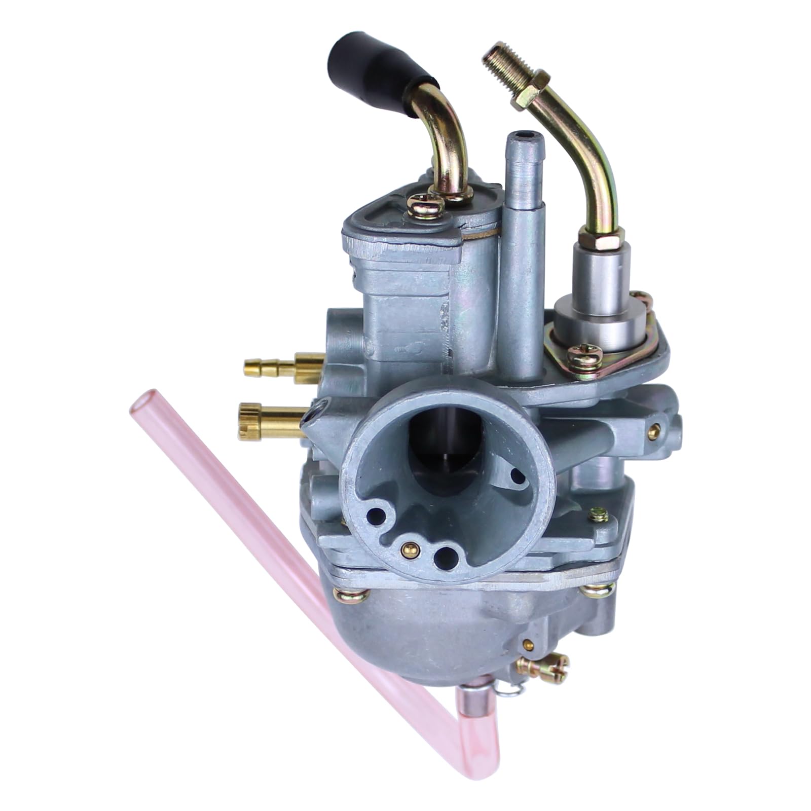 MOTOKU precision choke linkage illustration suggests improved starting and throttle consistency.