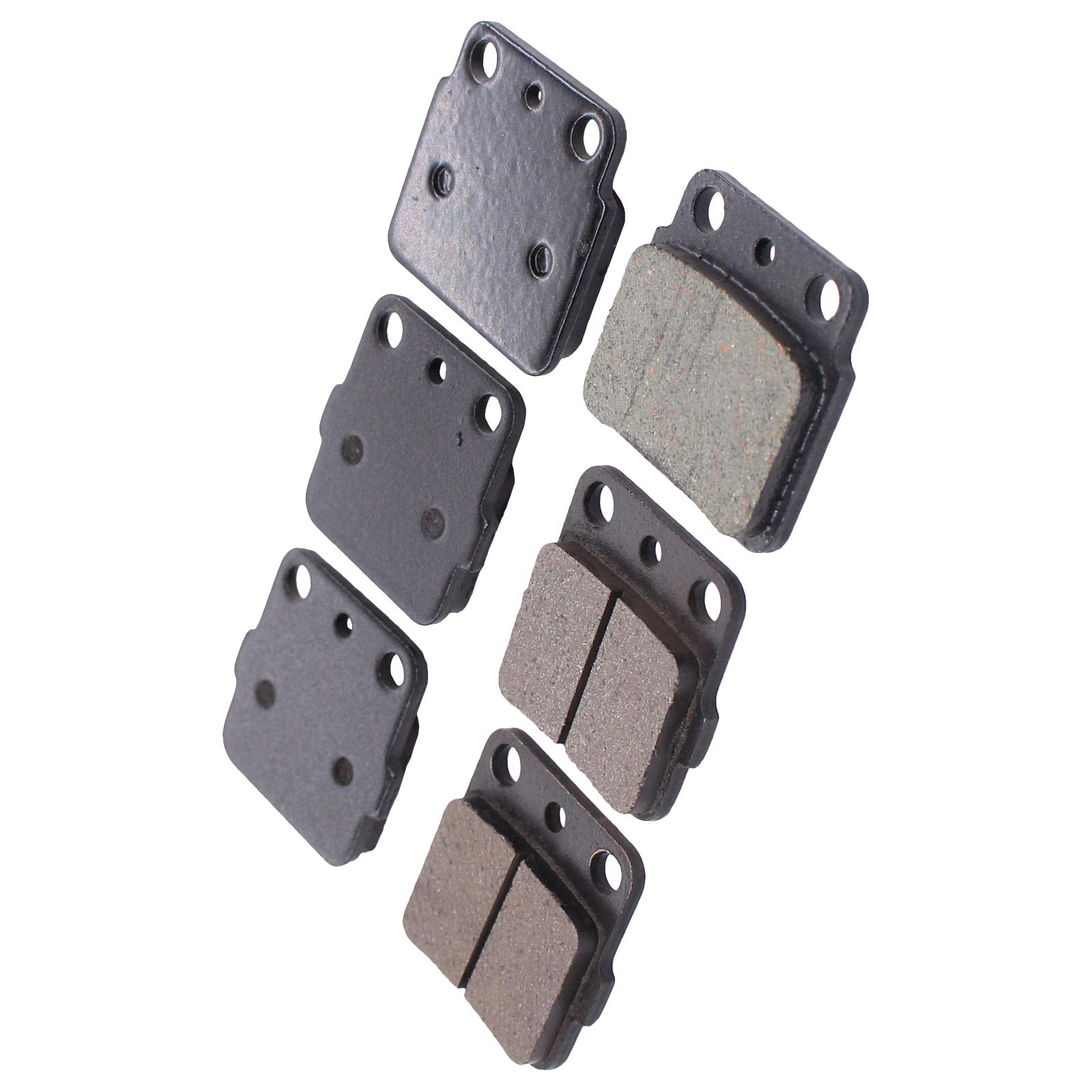 Motoku front brake pad DVX400 for reliable braking response on rough terrain.