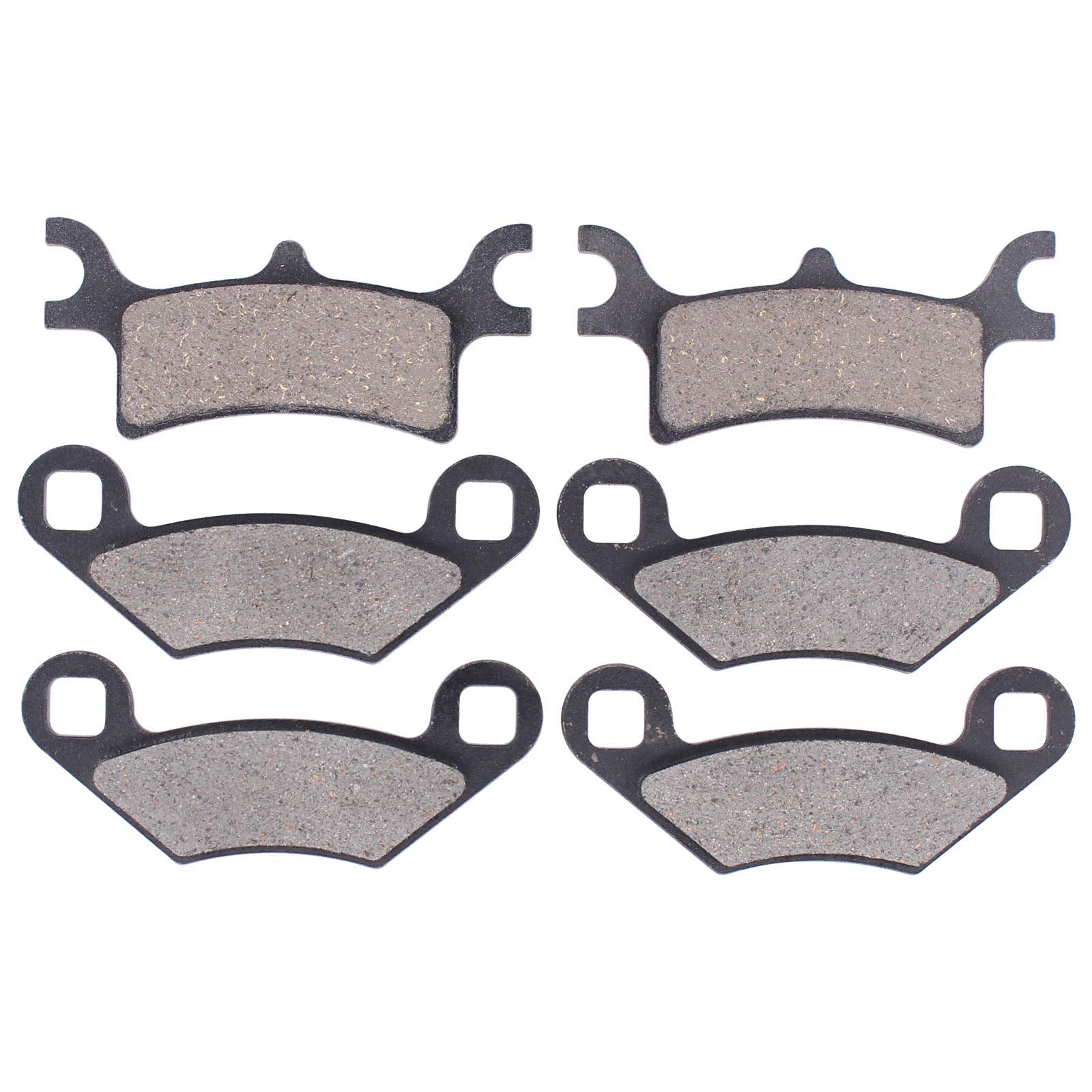 MOTOKU front brake pad visual showing durable heat resistance for smooth stopping