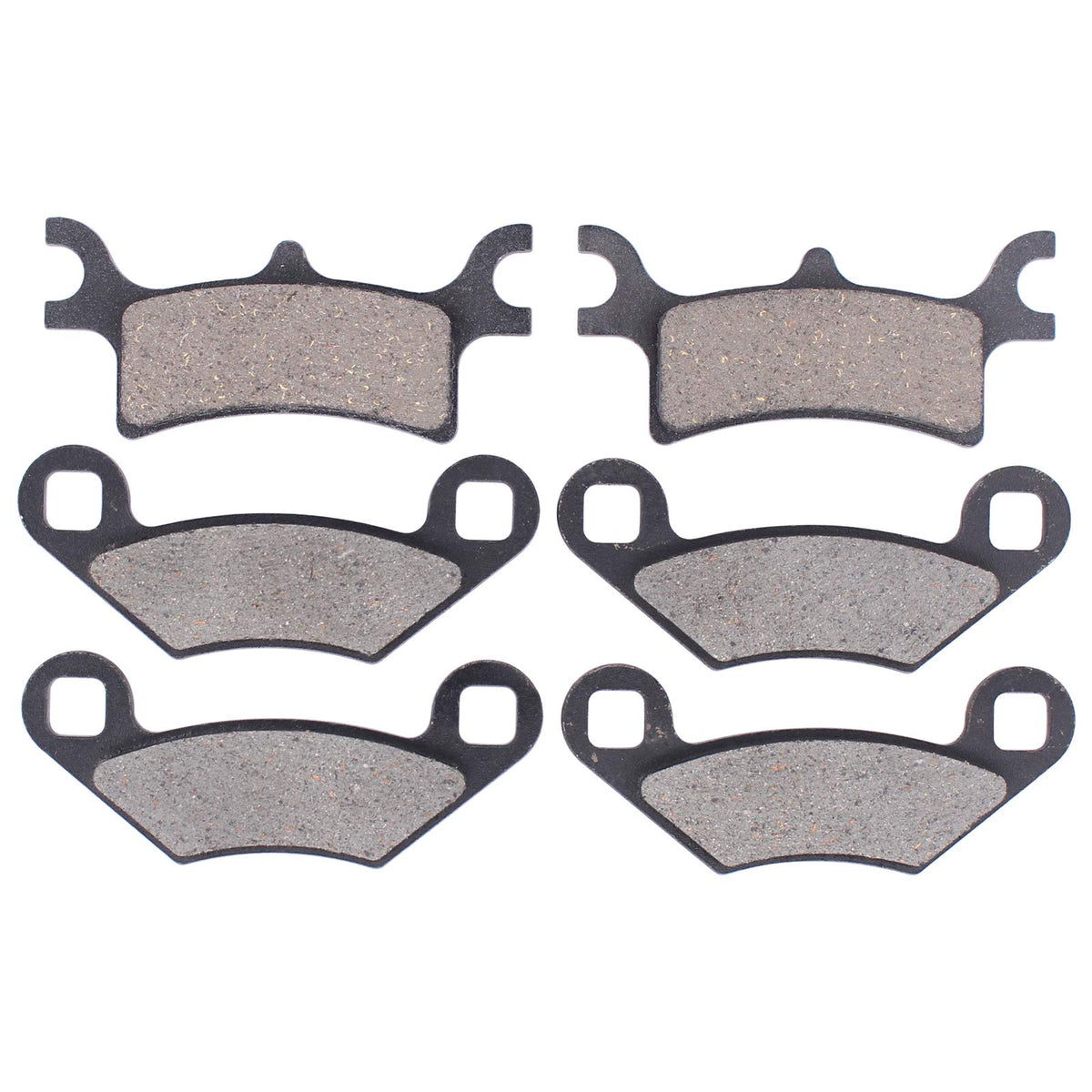 MOTOKU front brake pad visual showing durable heat resistance for smooth stopping