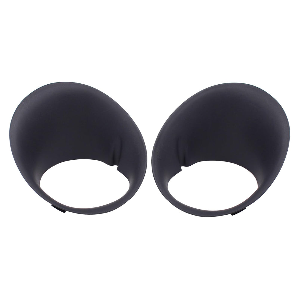 MOTOKU front driver fog light cover bezel enhances rugged Ram styling while protecting lights.