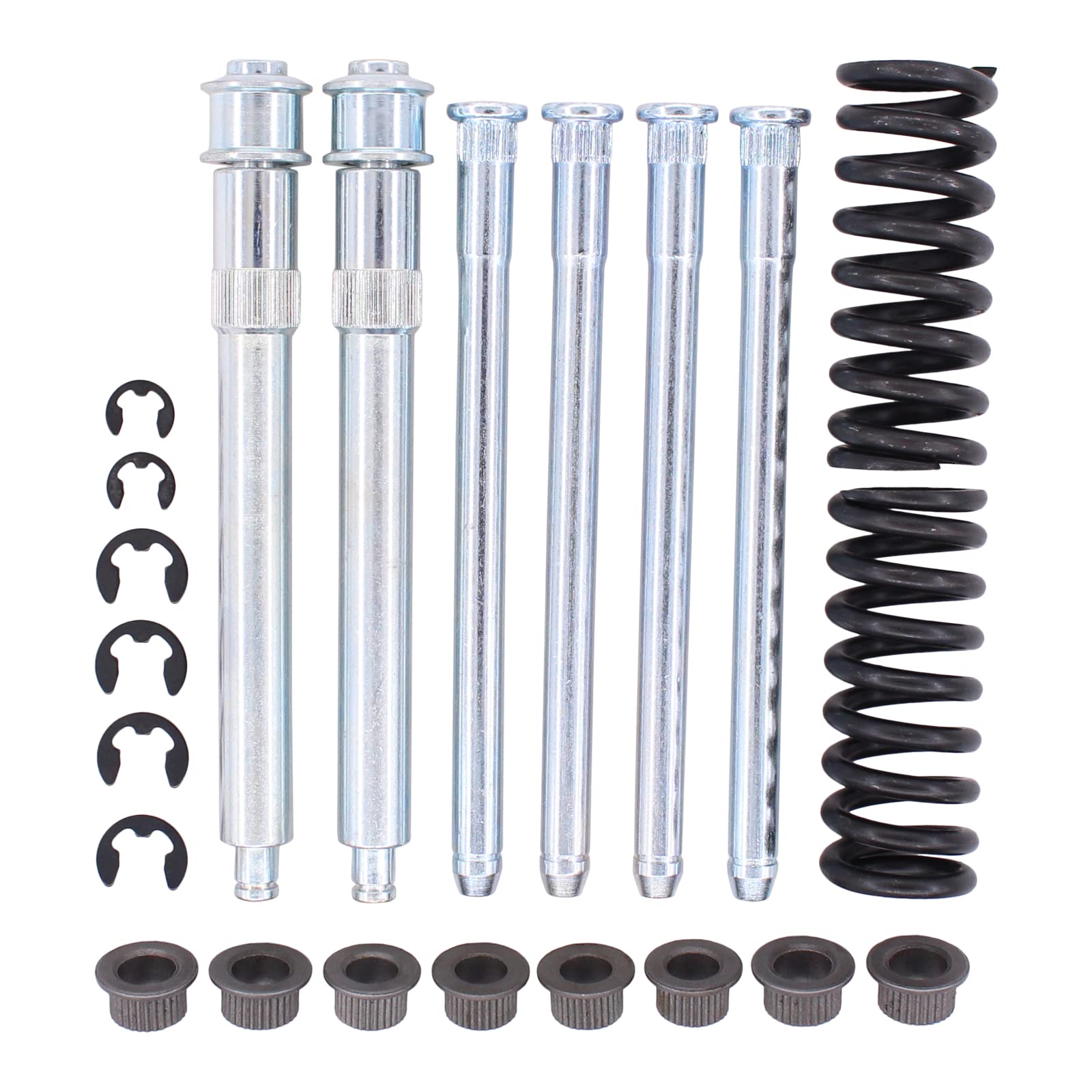 MOTOKU front passenger door hinge pin and bushing kit helps align doors with reduced rattle.
