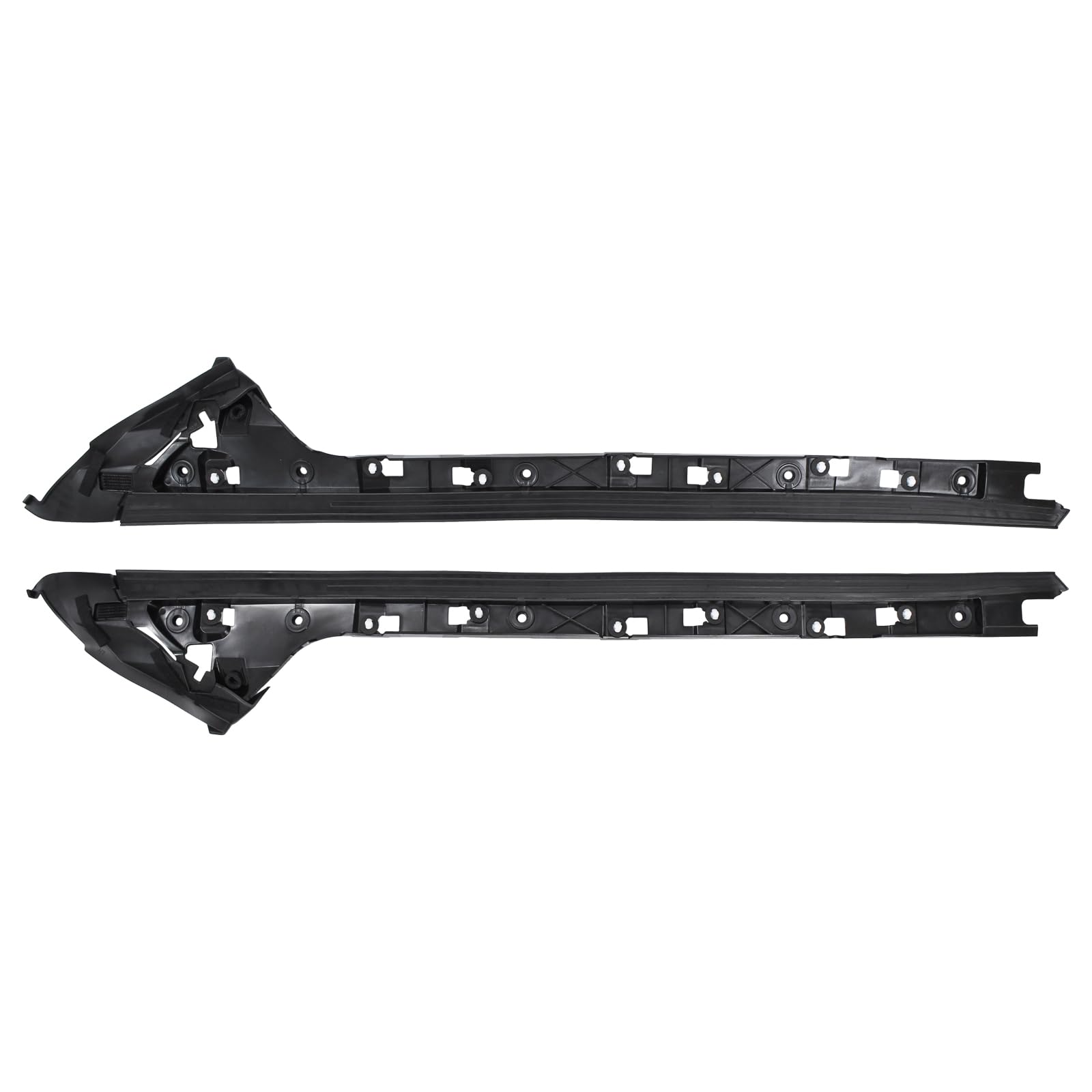 MOTOKU A-pillar molding installed on Explorer demonstrates precise fit.