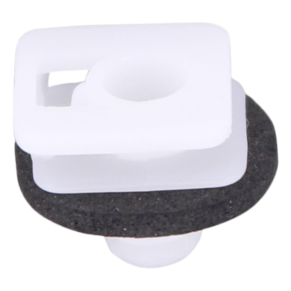 MOTOKU gloss black A-pillar pieces align with factory lines.
