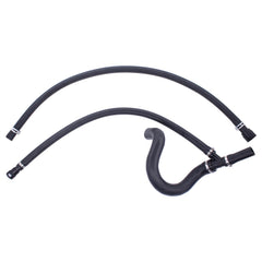MOTOKU heater hose assembly with inlet and outlet connections for efficient engine warming.