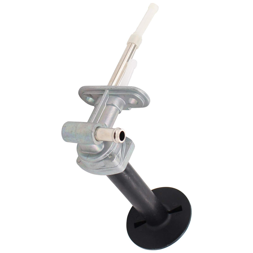 Motoku installation-ready fuel valve with lines simplifies maintenance for ATV owners.