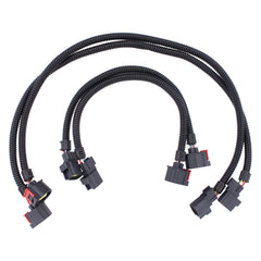 MOTOKU oxygen extension harness 12in for Chrysler-Dodge-Jeep enables flexible routing.