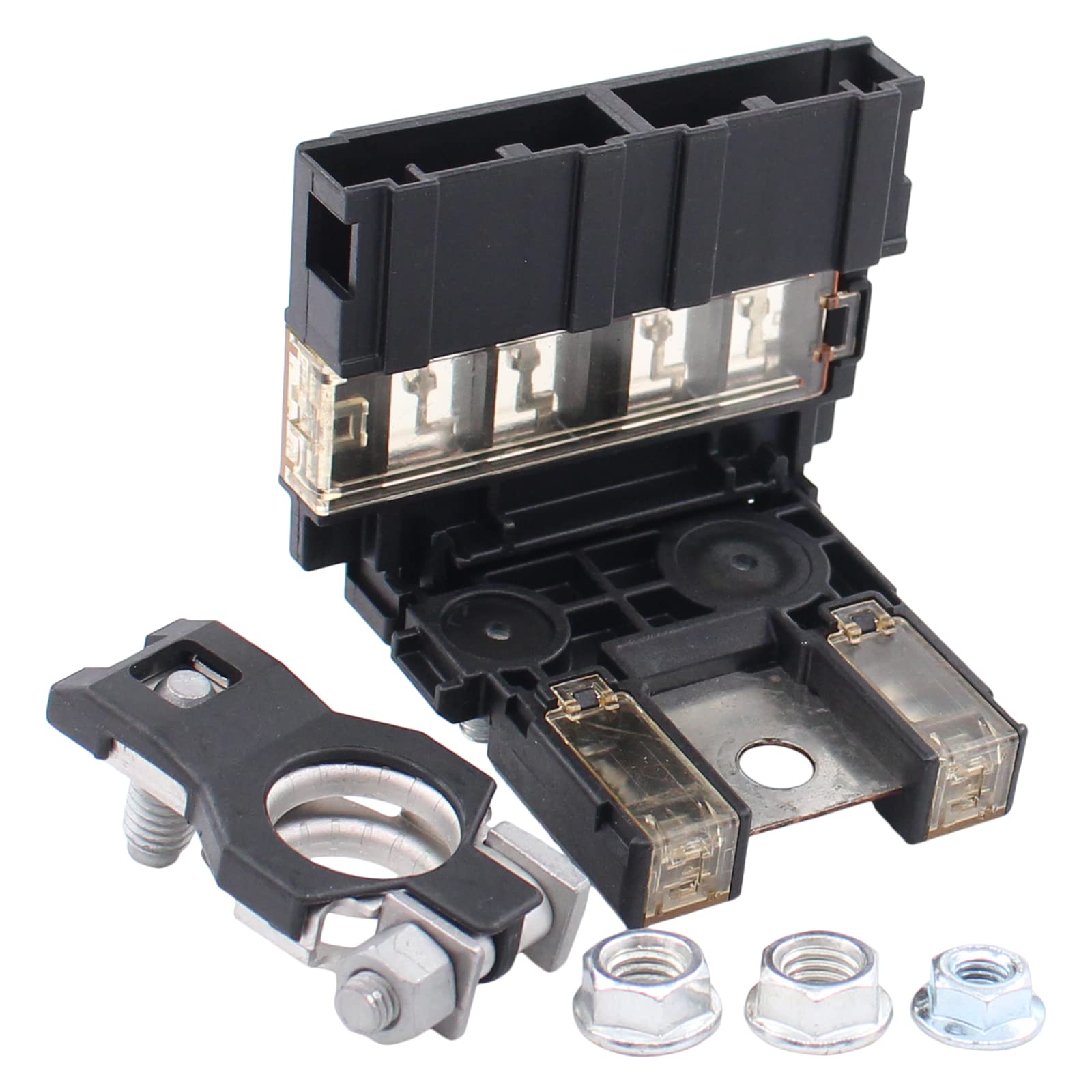 MOTOKU positive fuse holder assembly shows durable connection for Nissan vehicles