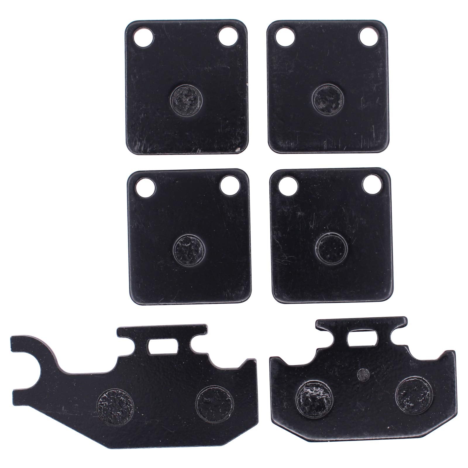 MOTOKU rear brake pads for Yamaha Kodiak, optimized wear and longer intervals.