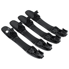 MOTOKU rear door handle for Toyota Avalon in black, withstands weather and wear.