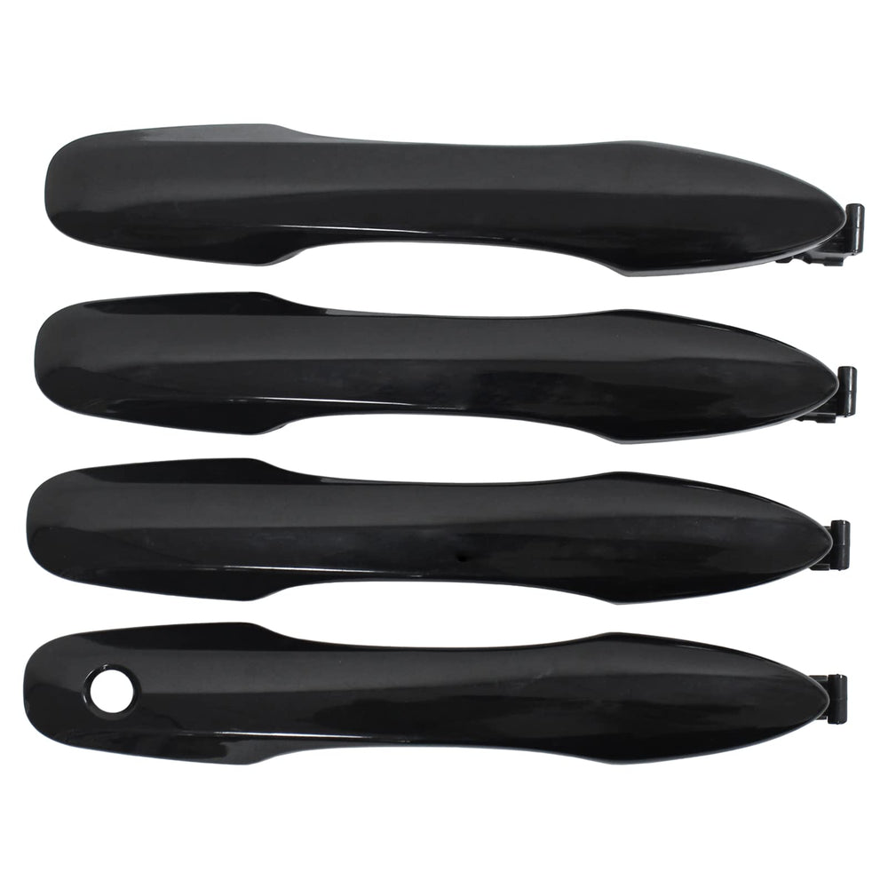MOTOKU rear door handle in black for Toyota Camry, ready for direct-exchange.