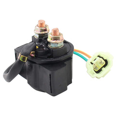 MOTOKU starter solenoid relay included with packaging and quick-use guide.