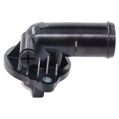 MOTOKU thermostat housing on Challenger 3.6, reliable replacement for 2011-2023 models