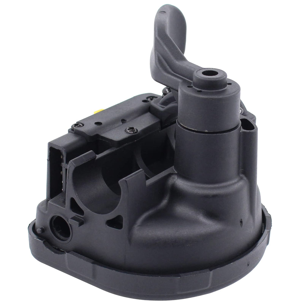 MOTOKU thumb throttle lever installed on Polaris Scrambler 500 for smoother acceleration