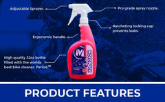 Motomuck PH Neutral nano coating application suggests a protective layer for easier future cleaning