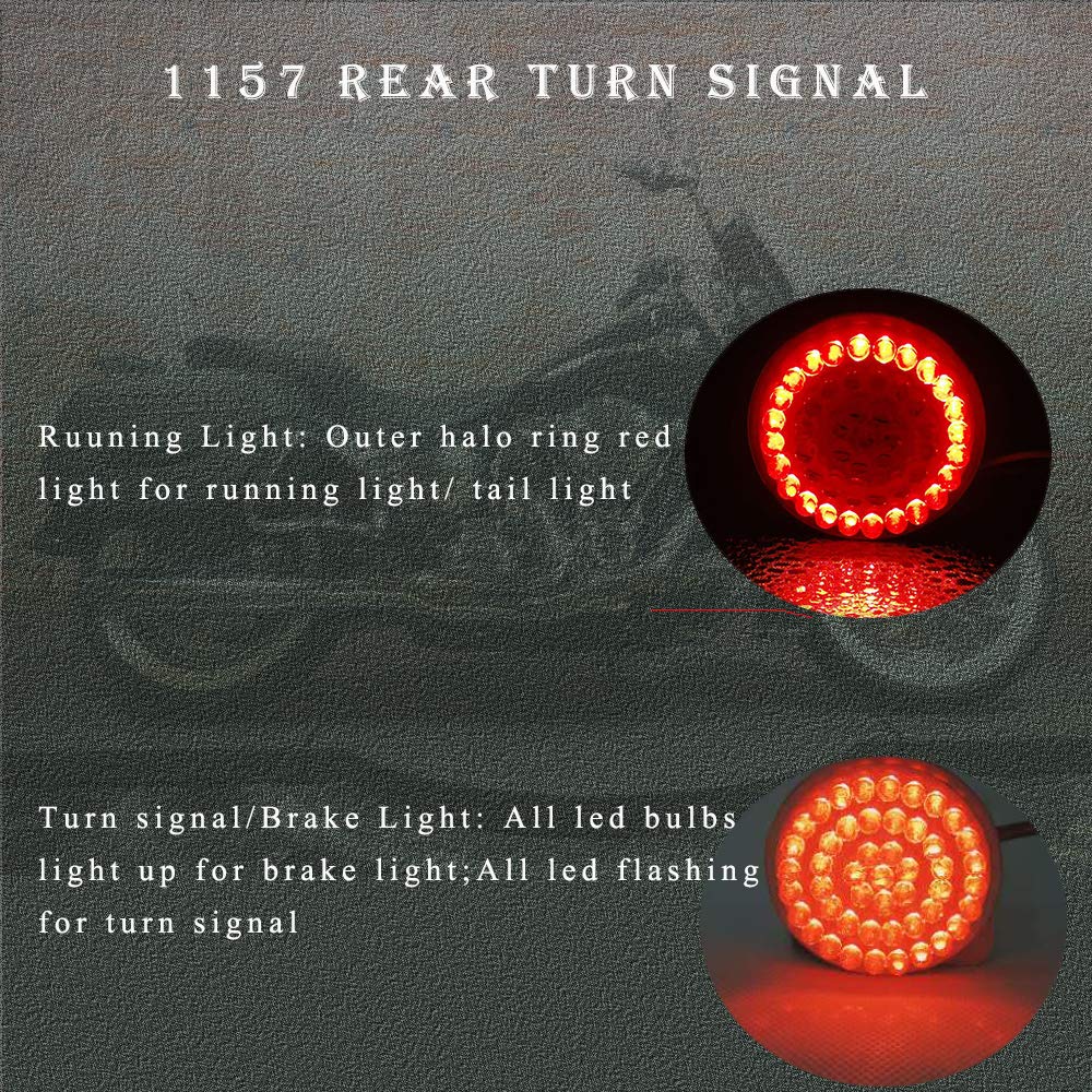 MotoParAcc Harley-compatible 2-inch turn signal upgrades a wide range of models