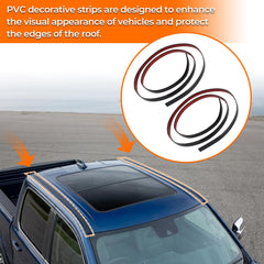Backside adhesive tape on MotoParty trim enables quick, tool-free installation.
