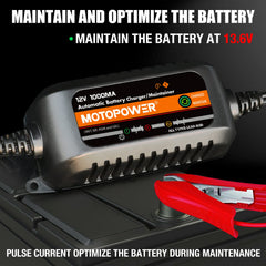 MOTOPOWER MP00205B pulse charging boosts battery performance.