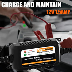 MOTOPOWER MP00206A package with cables ready for simple setup and long-term care.