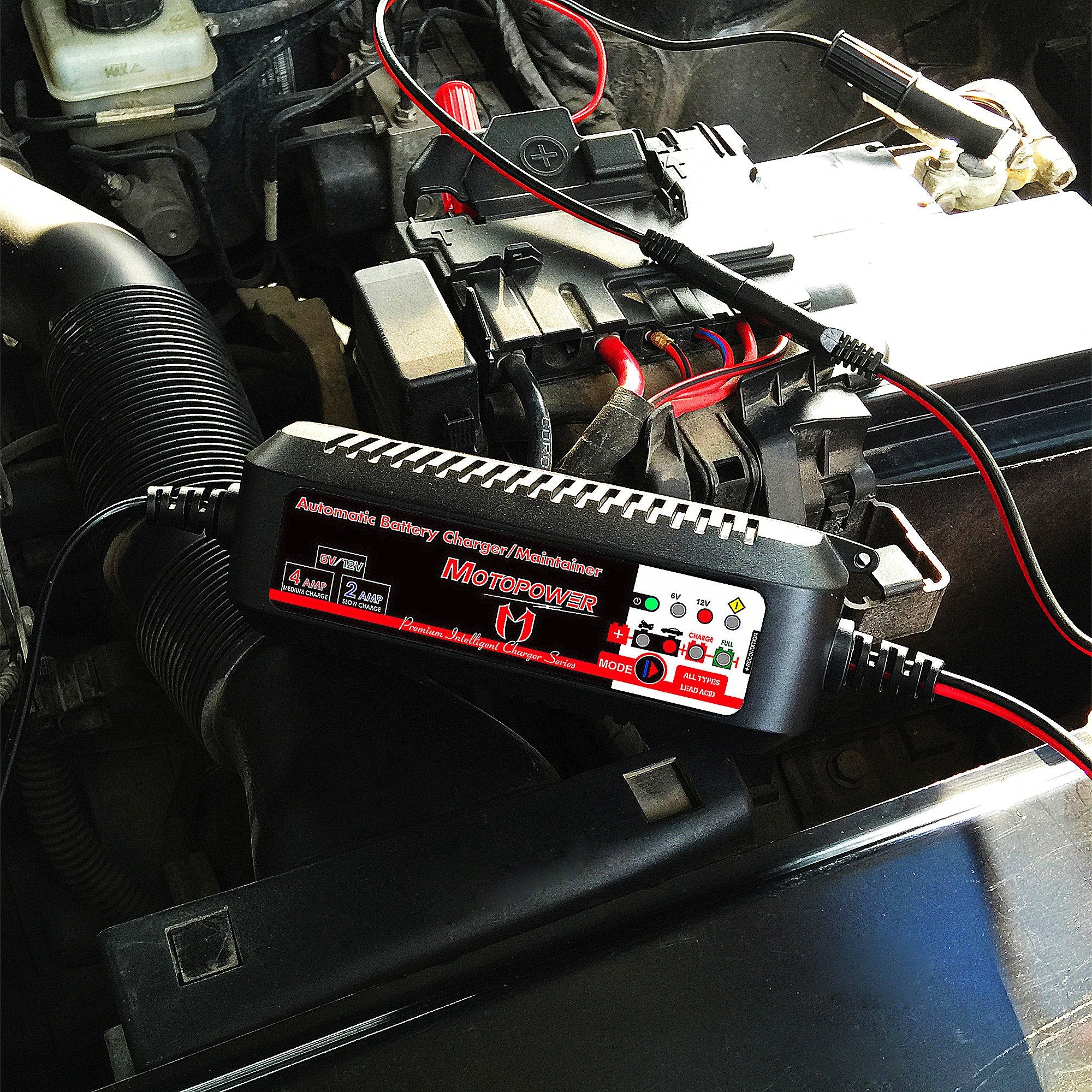 MOTOPOWER MP00207 recovery mode helps revive sulfated batteries.