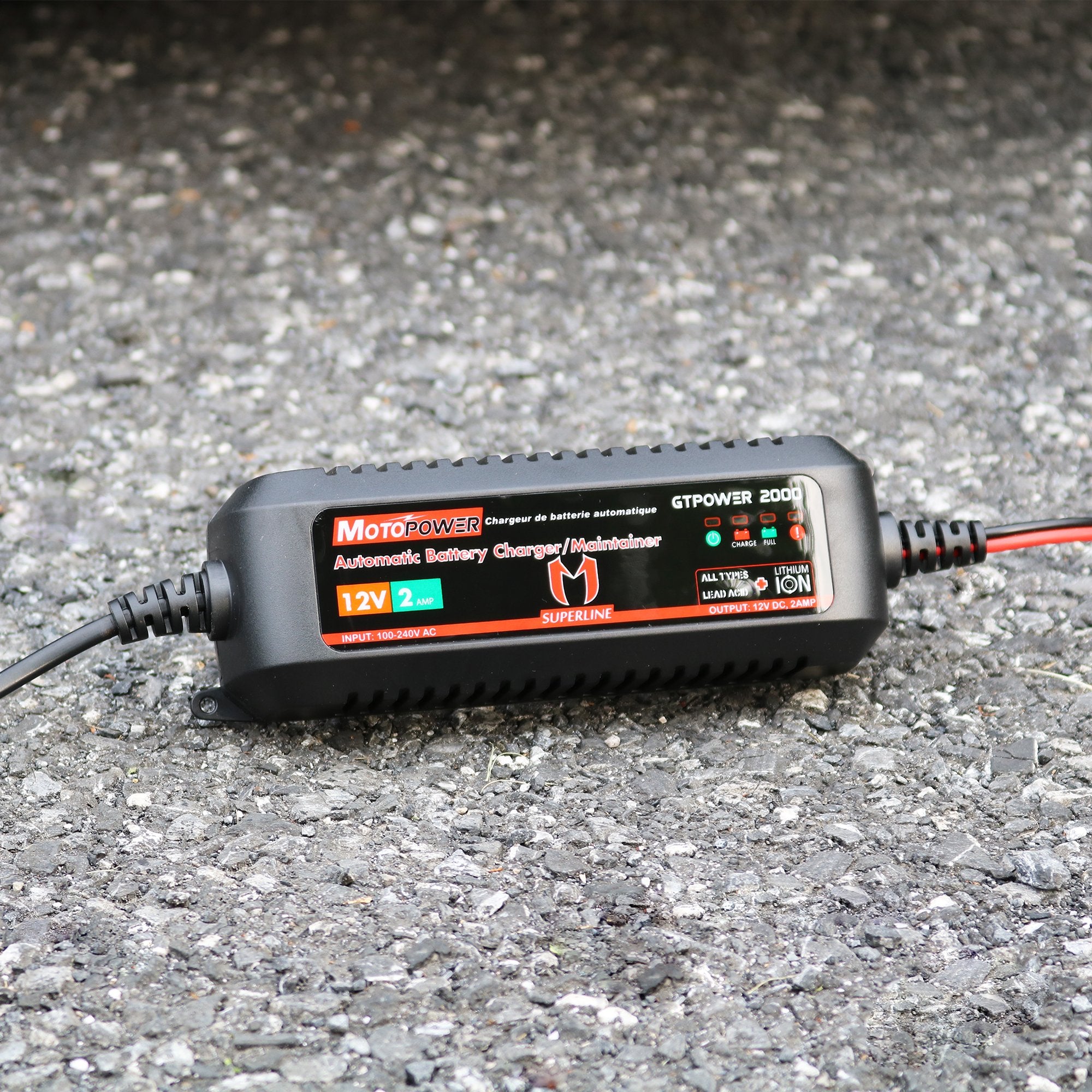 MOTOPOWER MP00207A car battery usage demonstrates reliable charging on the go
