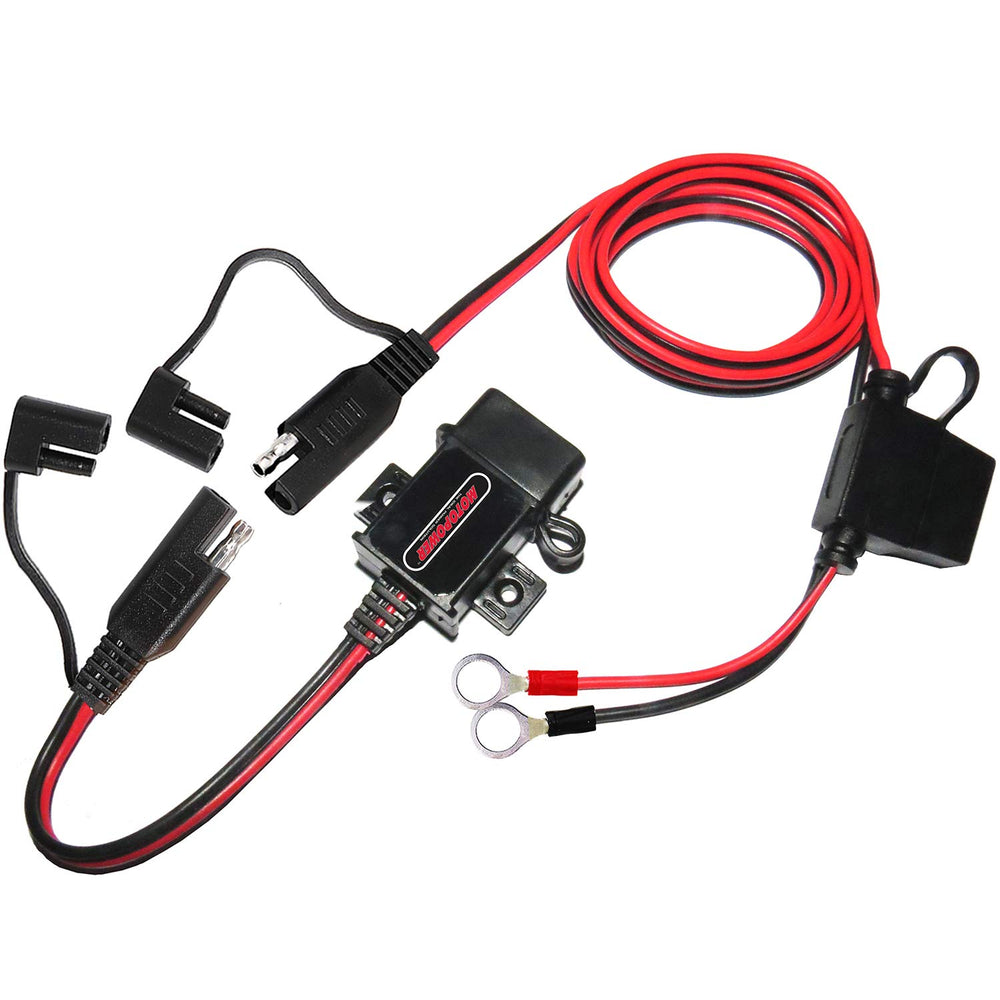 MOTOPOWER MP0609AA USB charger port for motorcycles delivers reliable on-the-go power.