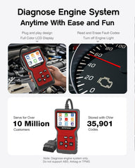 MOTOPOWER MP69033 supports wide OBDII protocols for many vehicles